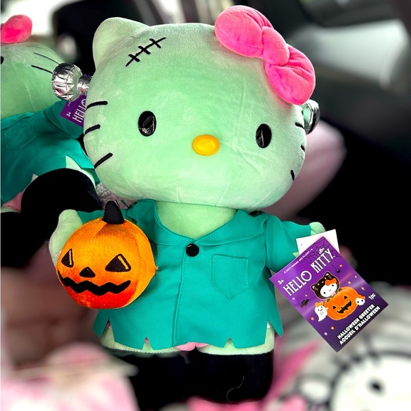 Hello Kitty Other - HELLO KITTY HALLOWEEN 👻 🎃 Frankenstein Greeter Sanrio 2024 NWT
